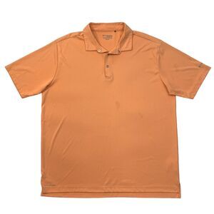 Columbia Polo Mens XXL 2XL Goldfish Golf Short Sleeve Circle Print Performance